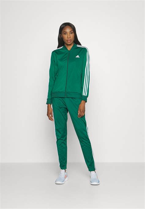 adidas trainingspak dames mintgroen|ADIDAS SPORTSWEAR Trainingspak 'Essentials' in Mintgroen.